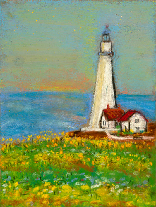 Spring evening at pigeon point