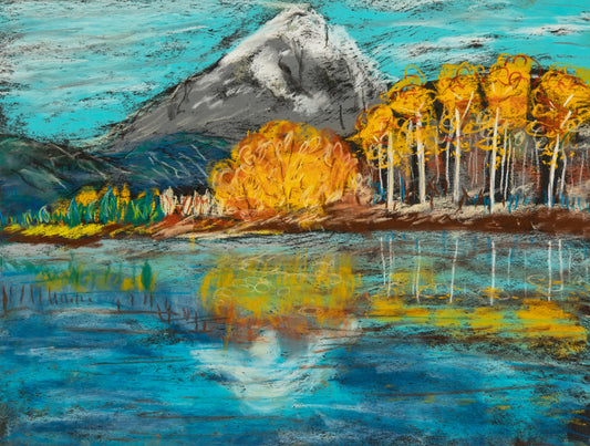 Mountain in Yellow
