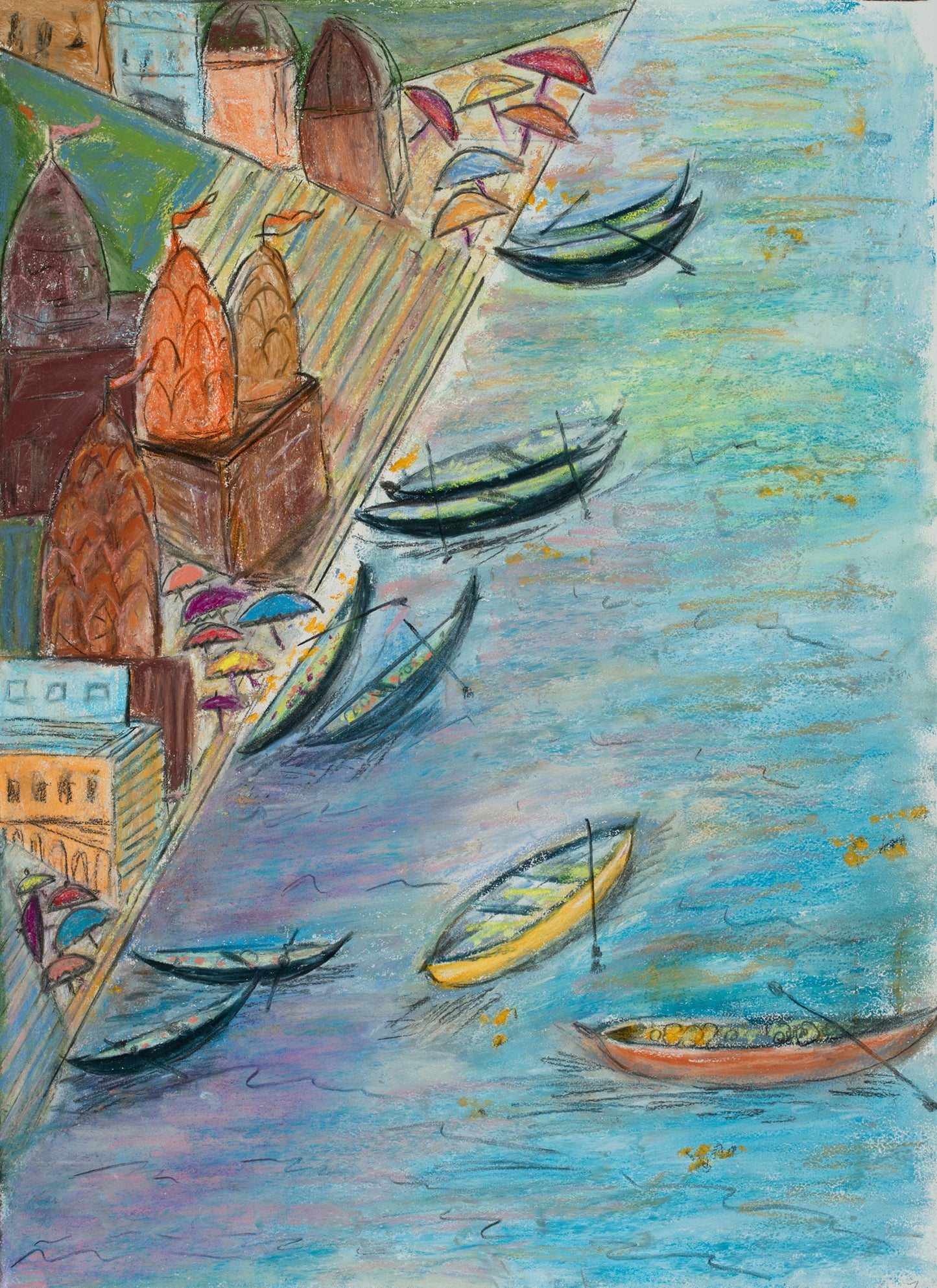 રંગબેરંગી Benares