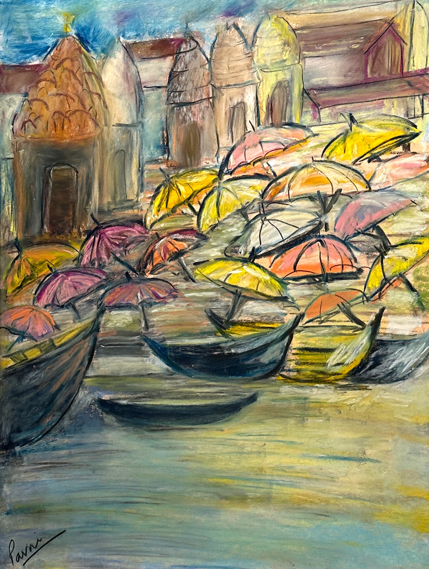 રંગબેરંગી Ghat